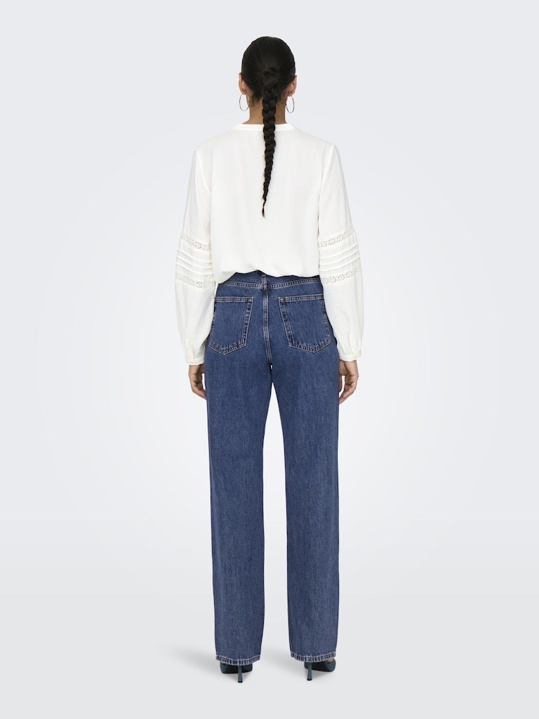 Only Kadın Pantolon 15319938 Medium Blue Denim