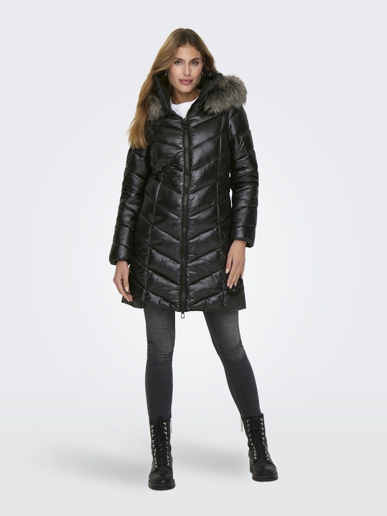 Only Kadın Mont 15322004 Black