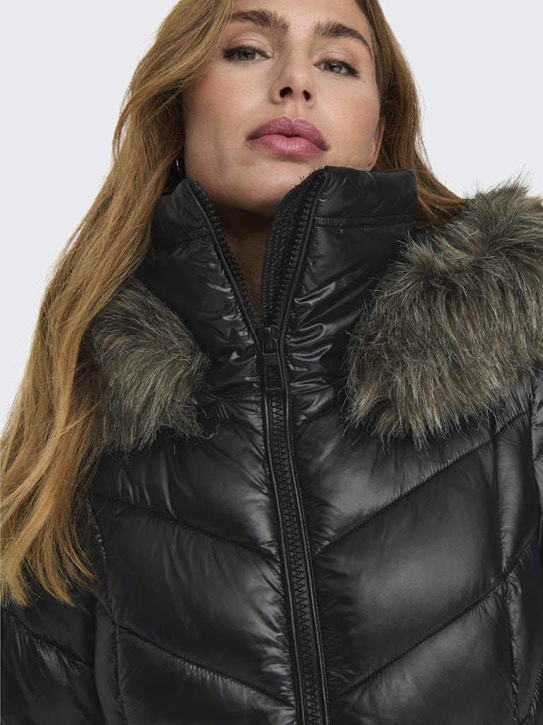 Only Kadın Mont 15322004 Black