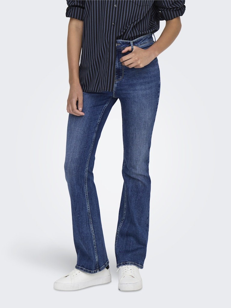 Only Kadın Pantolon 15323175 Dark Blue Denim