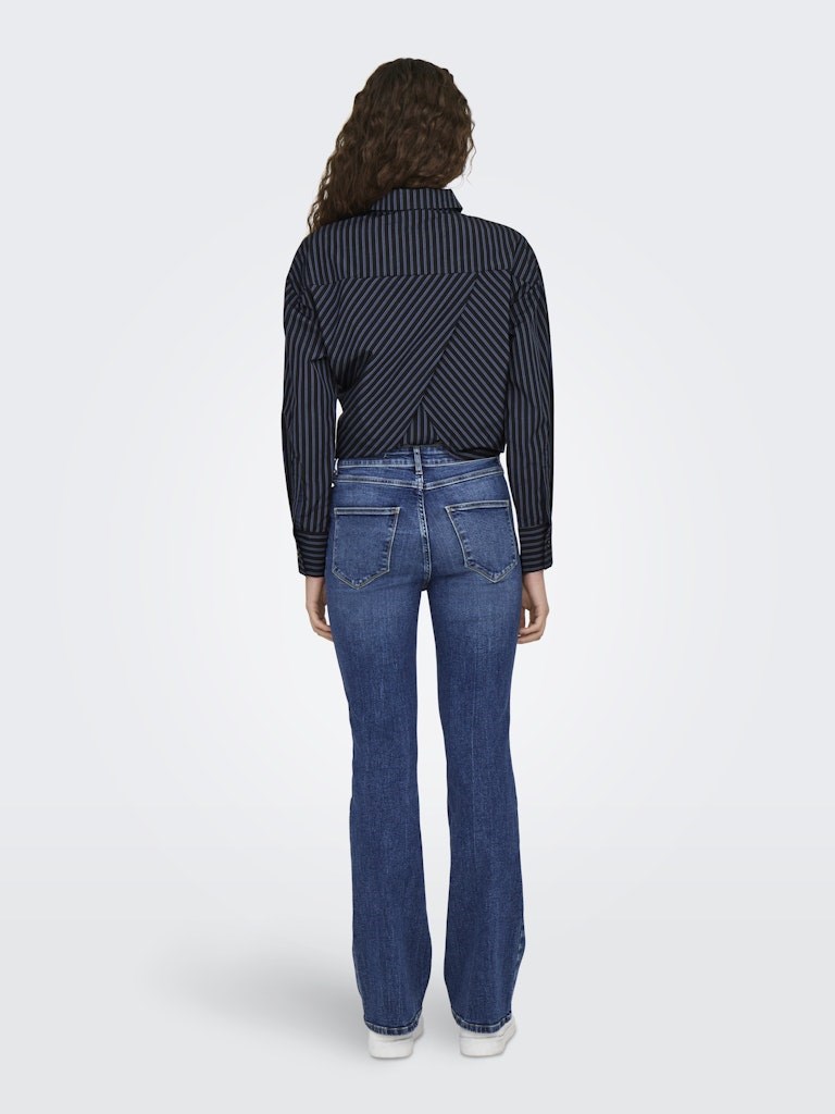 Only Kadın Pantolon 15323175 Dark Blue Denim