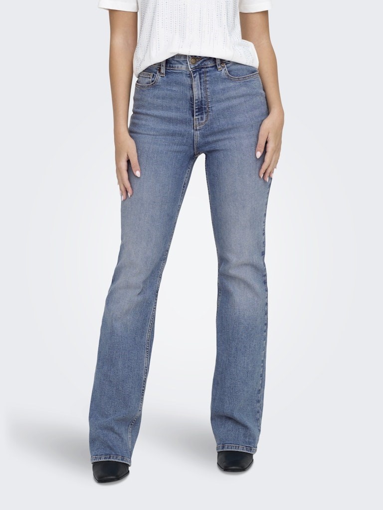 Only Kadın Pantolon 15323175 Medium Blue Denim