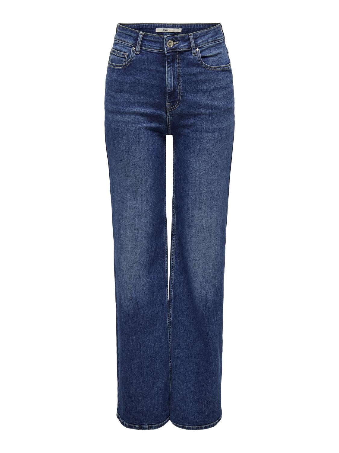 Only Kadın Pantolon 15323180 Dark Blue Denim