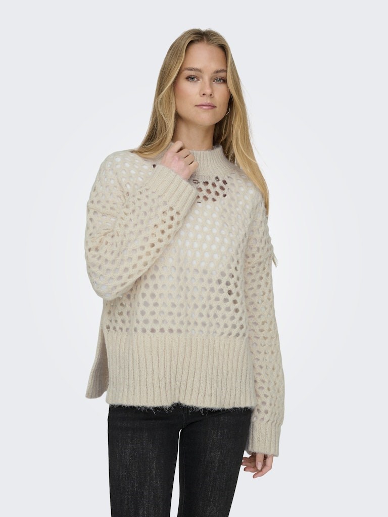 Only Kadın Triko 15324135 Whitecap Gray