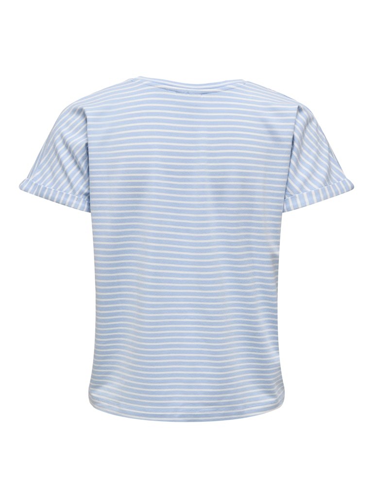 Only Kadın T-Shirt 15325267 Cashmere Blue