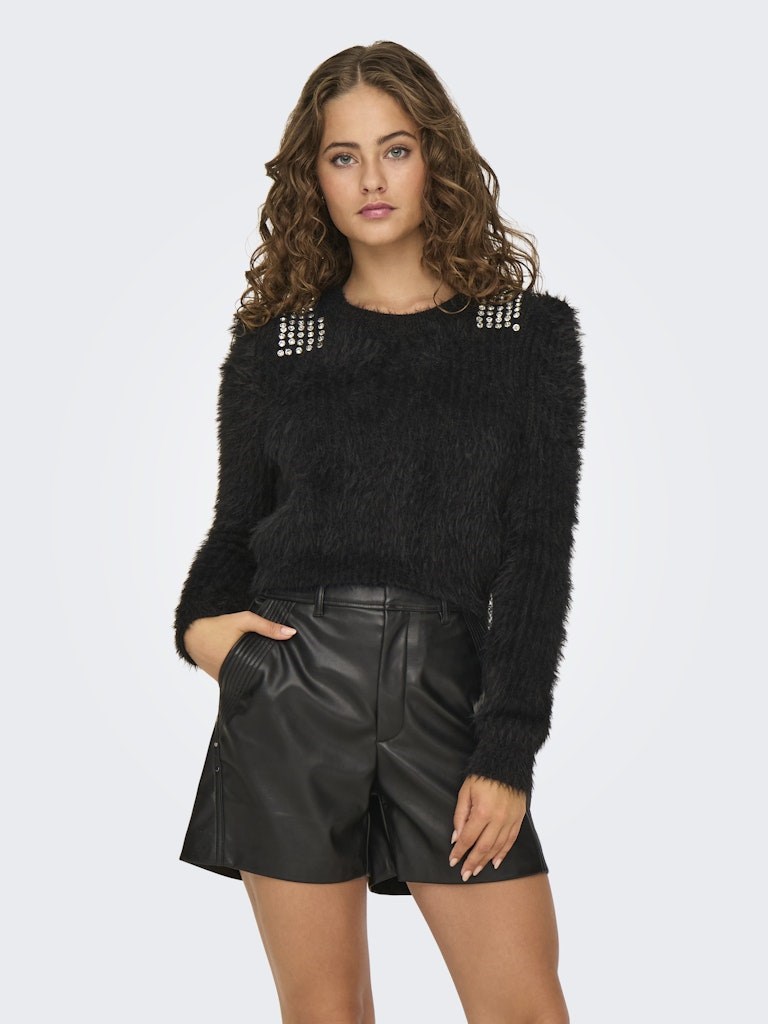 Only Kadın Kazak 15327597 Black