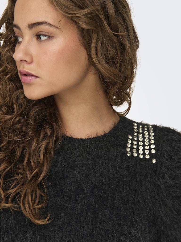 Only Kadın Kazak 15327597 Black