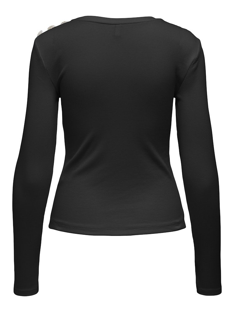 Only Kadın T-Shirt 15330371 Black