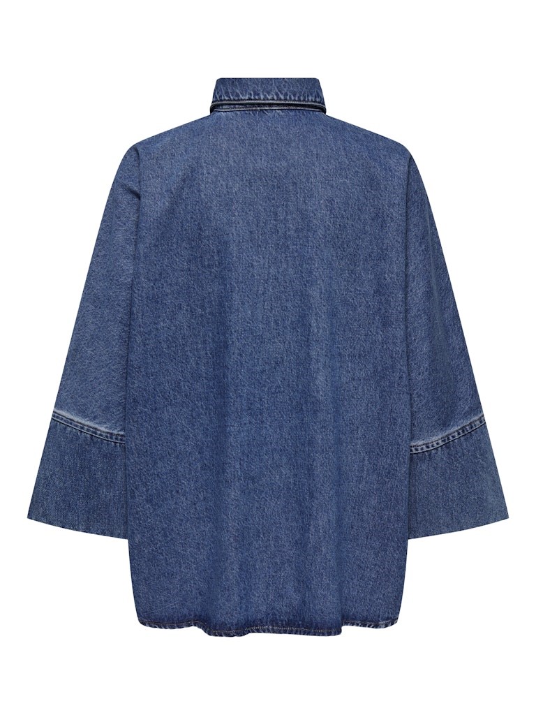Only Kadın Gömlek 15332126 Medium Blue Denim