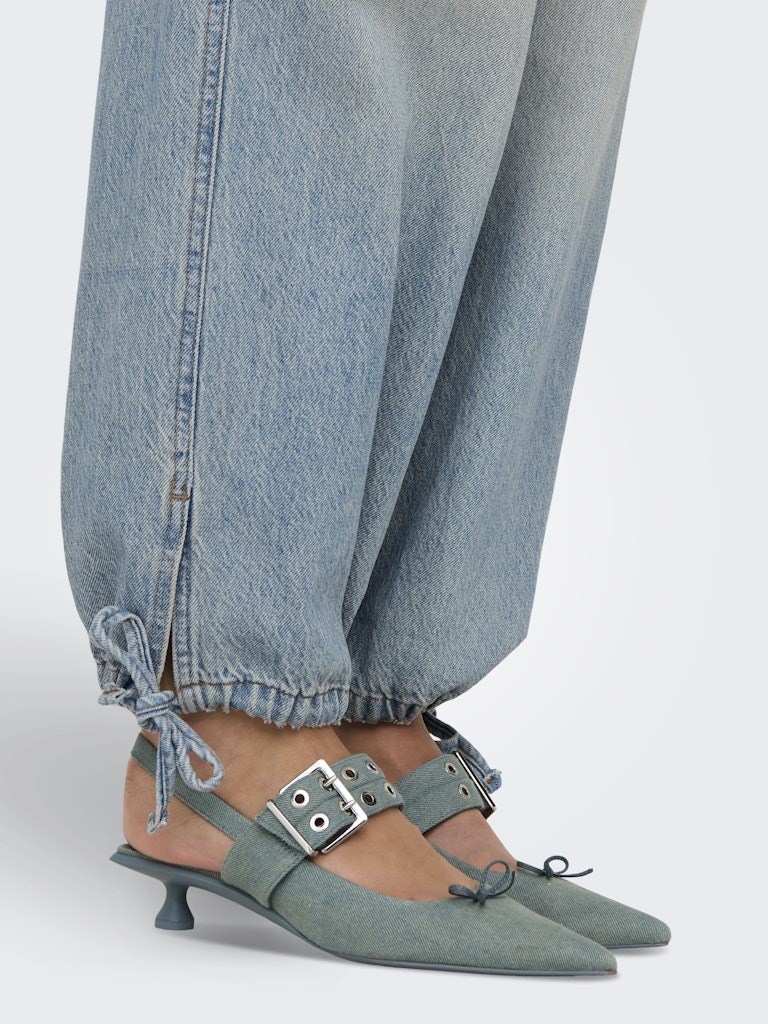 Only Kadın Pantolon 15334982 Light Blue Denim