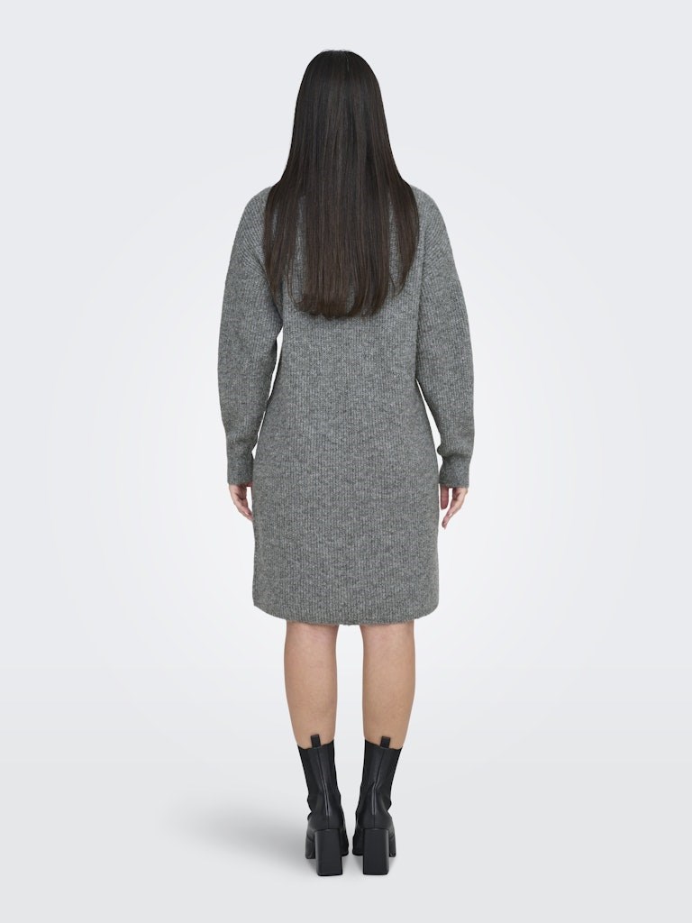 Only Kadın Elbise 15335831 Dark Grey Melange