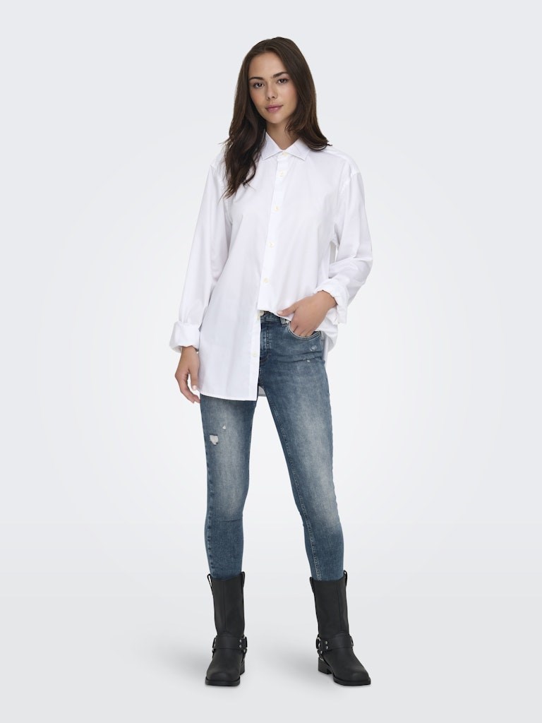 Only Kadın Pantolon 15336681 Special Blue Grey Denim