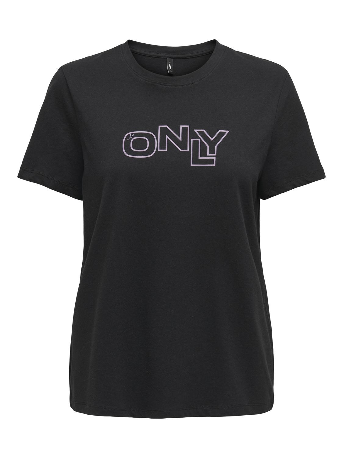 Only Kadın T-Shirt 15339251 Black