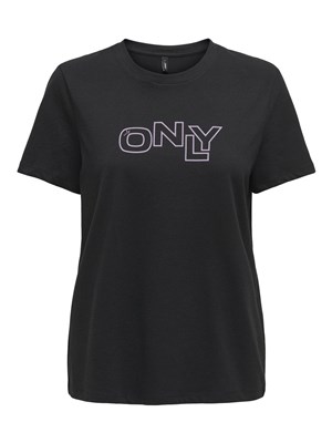 Only Kadın T-Shirt 15339251 Black