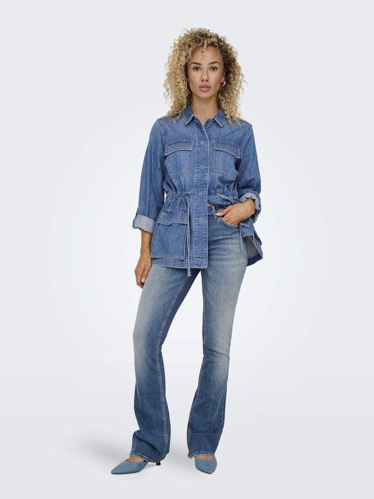 Only Kadın Pantolon 15339447 Medium Blue Denim
