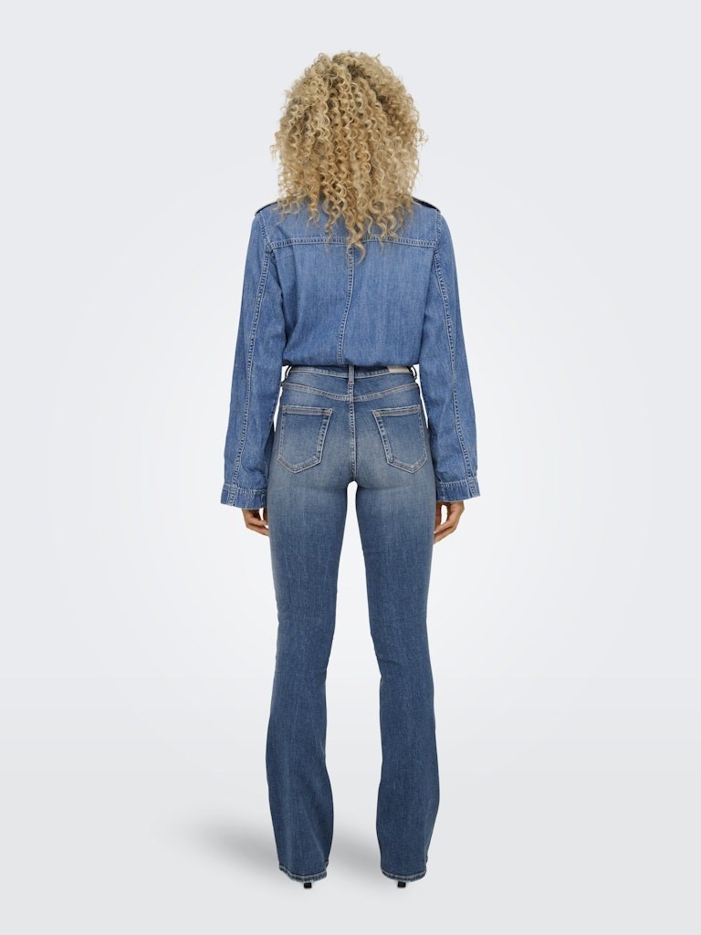 Only Kadın Pantolon 15339447 Medium Blue Denim