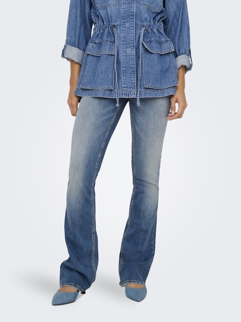 Only Kadın Pantolon 15339447 Medium Blue Denim