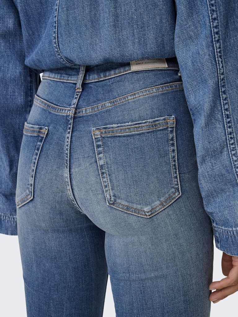 Only Kadın Pantolon 15339447 Medium Blue Denim