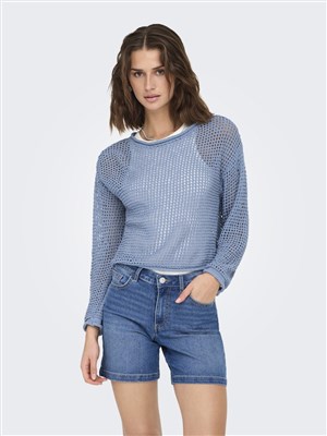 Only Kadın Triko 15339534 Soft Chambray
