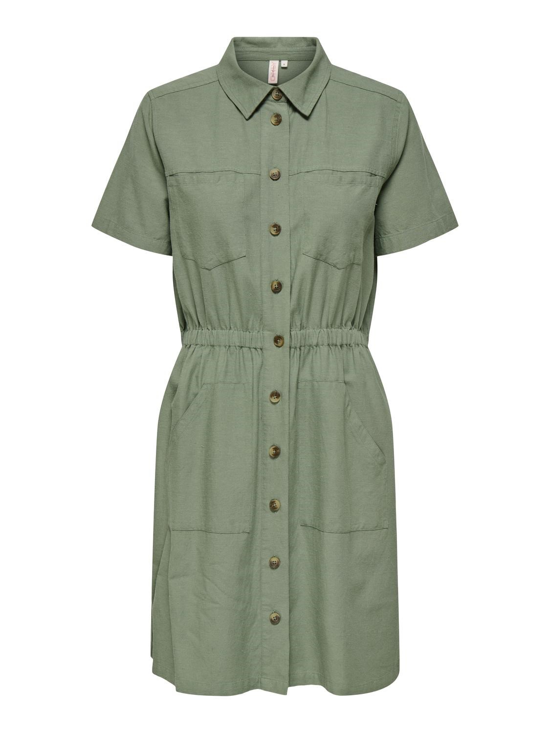 Only Kadın Elbise 15342201 Hedge Green