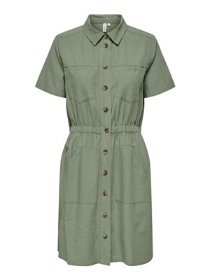 Only Kadın Elbise 15342201 Hedge Green