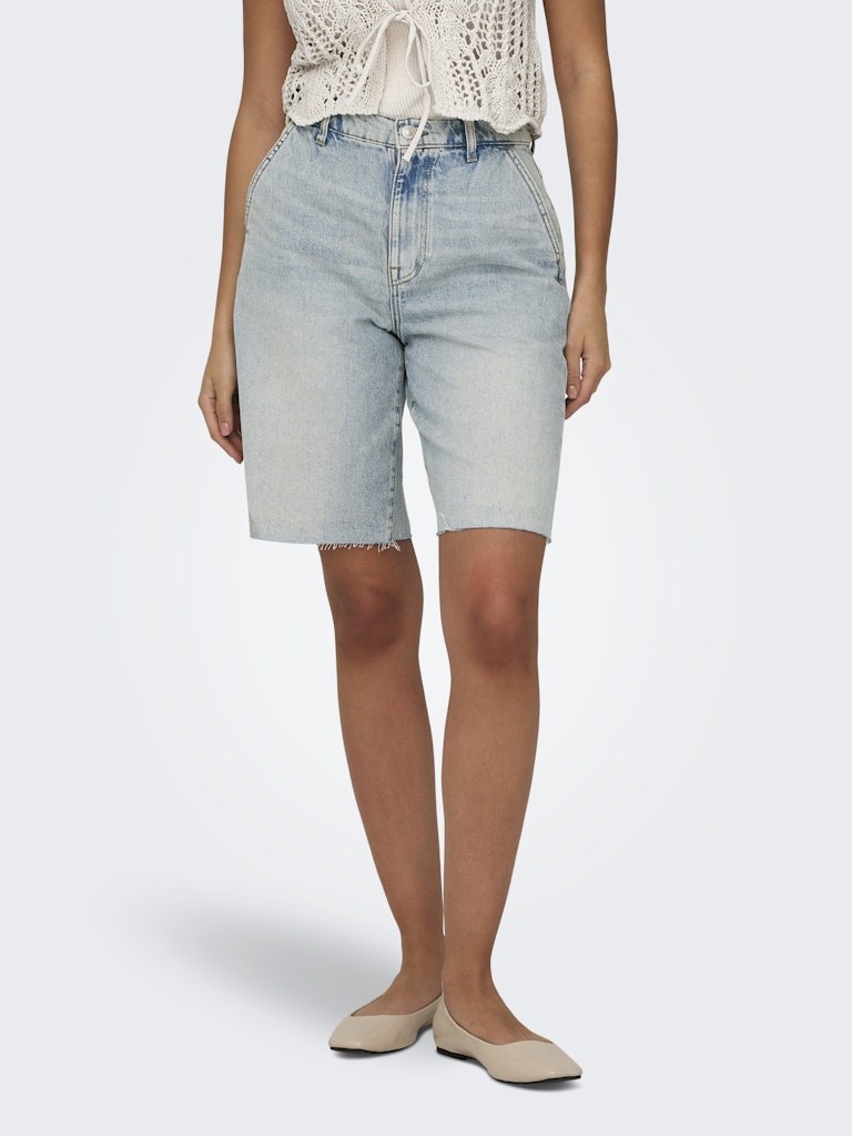 Only Kadın Şort 15344302 Medium Blue Denim
