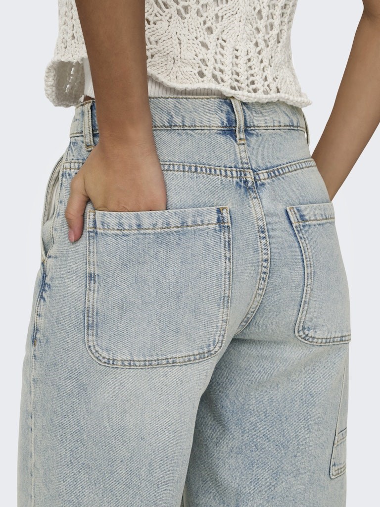 Only Kadın Şort 15344302 Medium Blue Denim