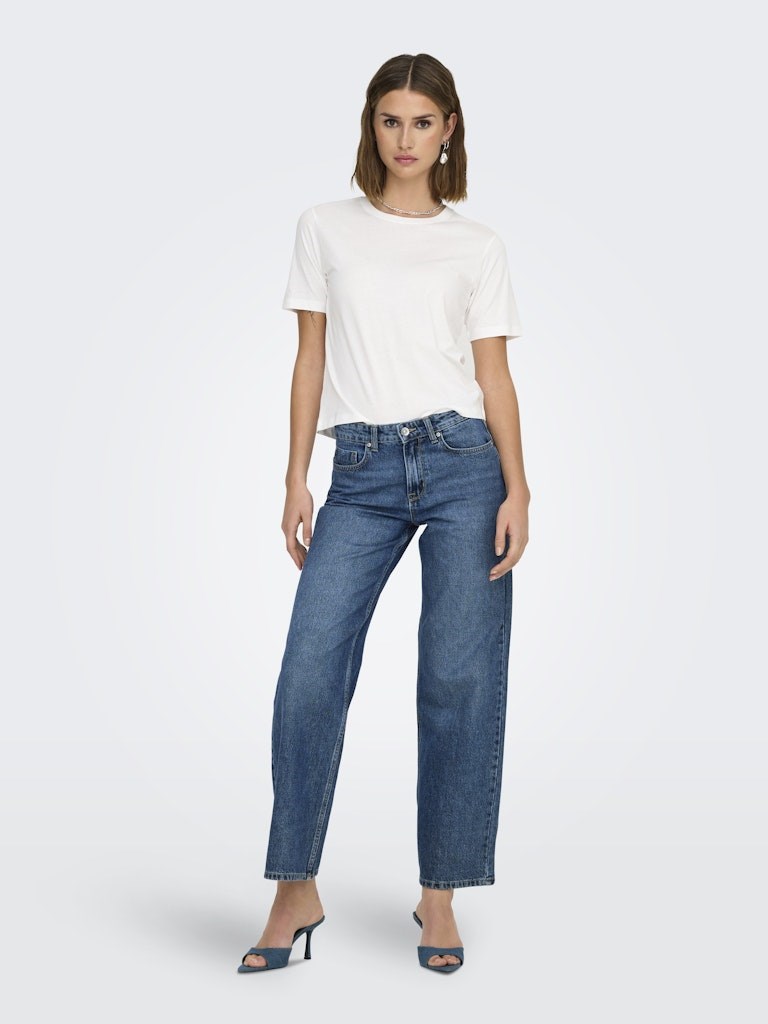 Only Kadın T-Shirt 15344612 Cloud Dancer