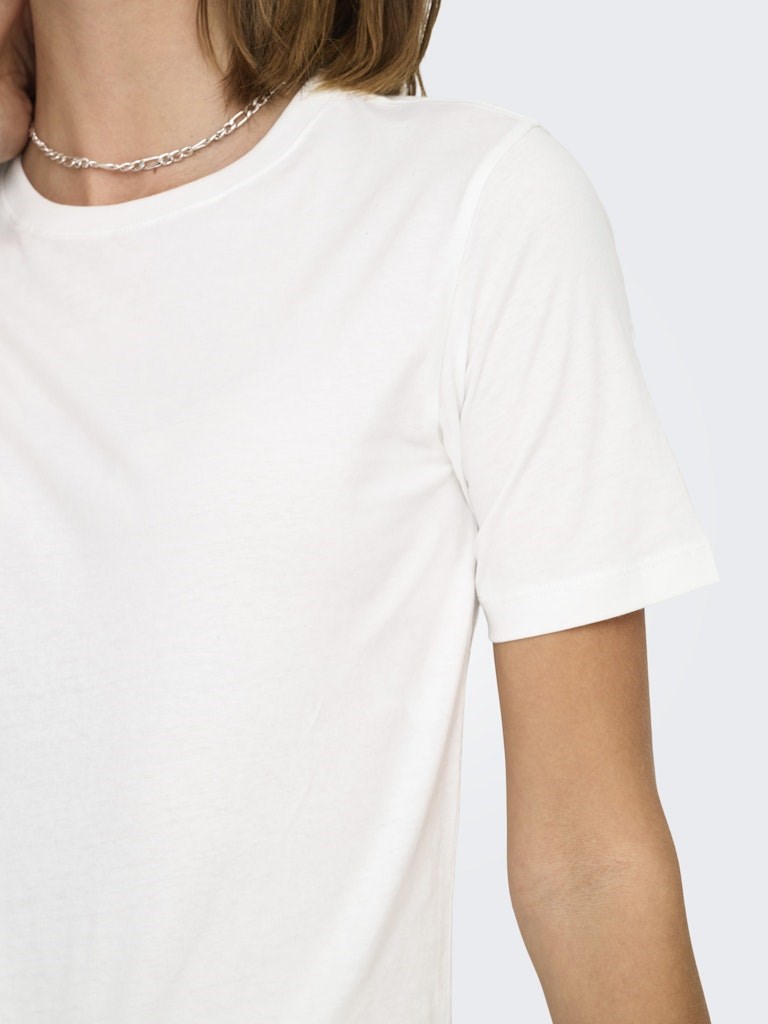 Only Kadın T-Shirt 15344612 Cloud Dancer