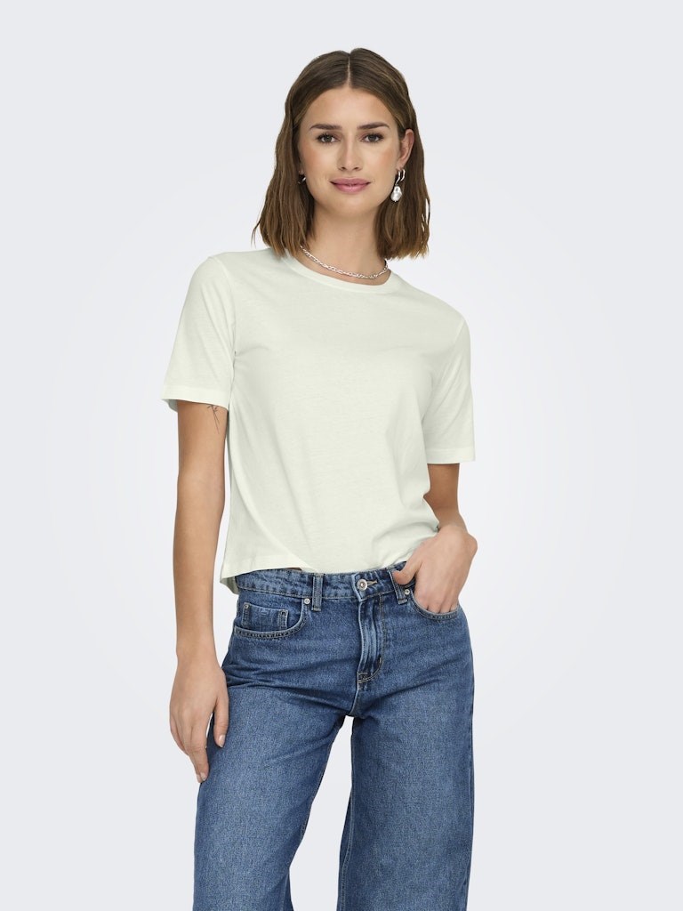 Only Kadın T-Shirt 15344612 Meadow Mist