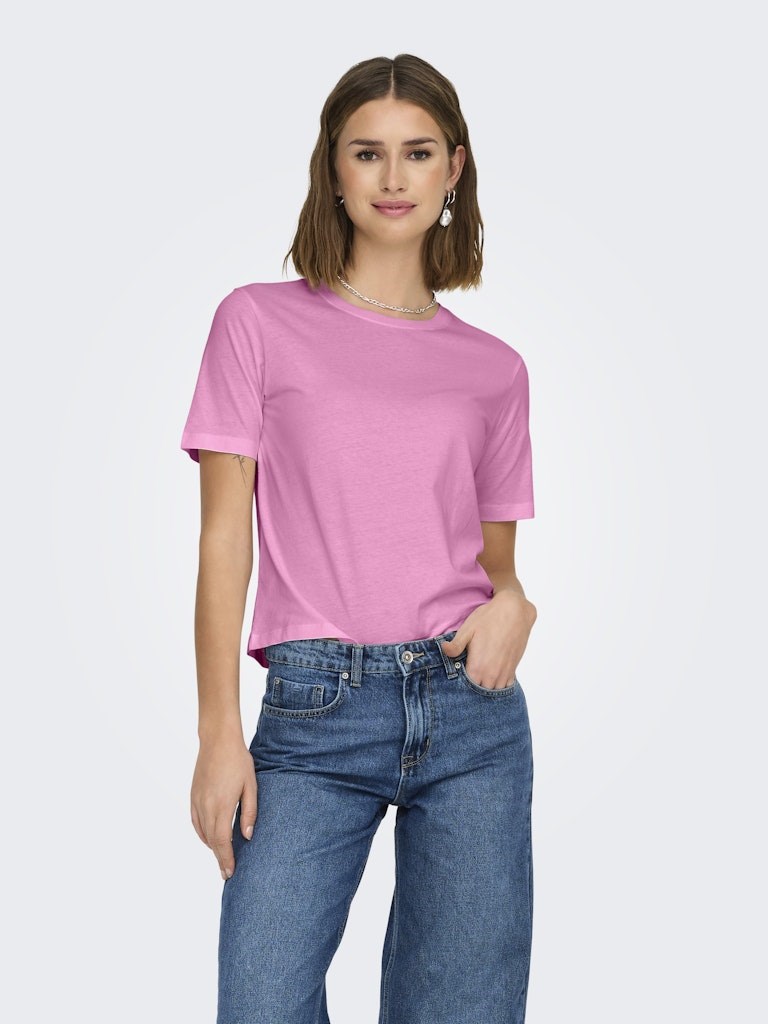Only Kadın T-Shirt 15344612 Wild Orchid