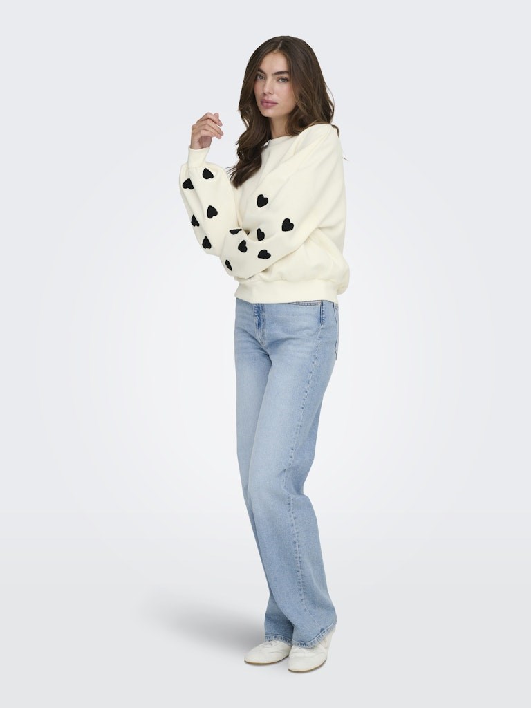 Only Kadın S-Shirt 15352921 Cloud Dancer