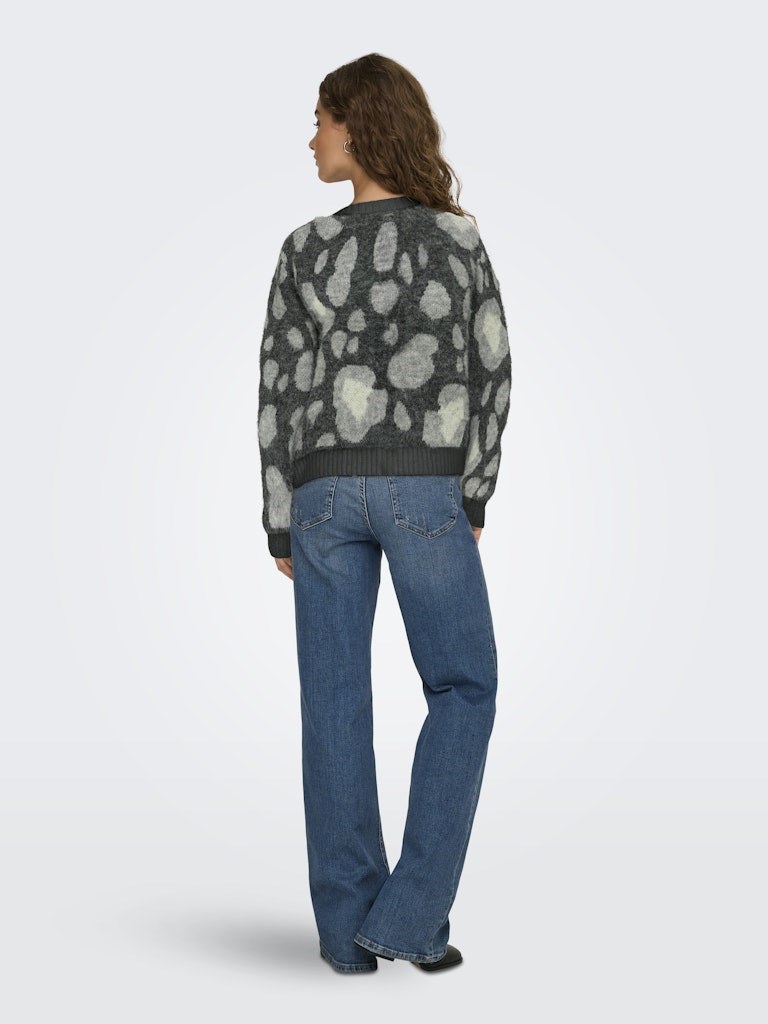 Only Kadın Hırka 15353090 Medium Grey Melange