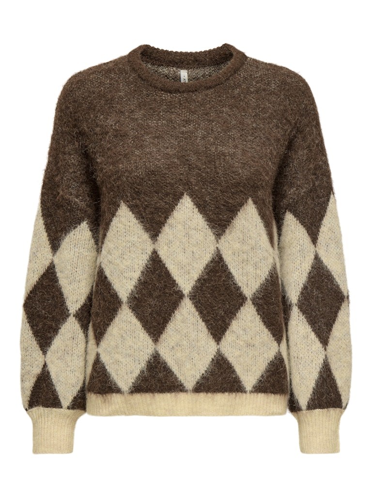 Only Kadın Kazak 15353226 Chestnut