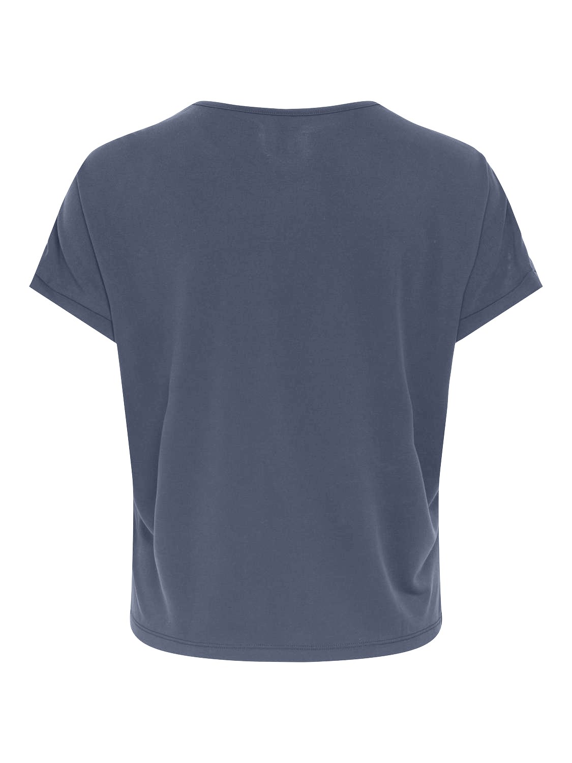 Only Kadın T-Shirt 15356193 Vintage Indigo