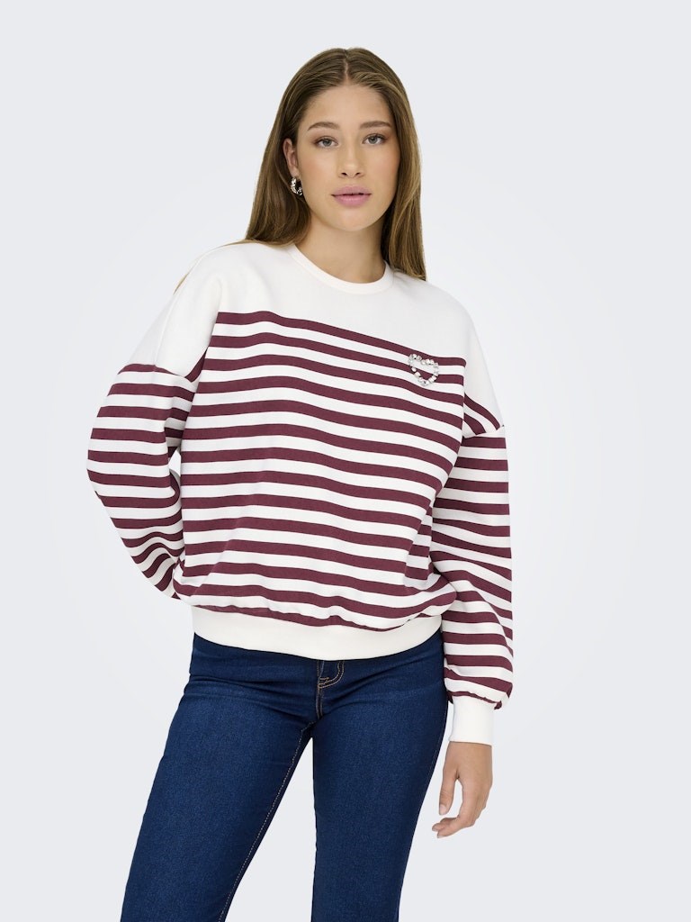 Only Kadın S-Shirt 15358792 Cloud Dancer