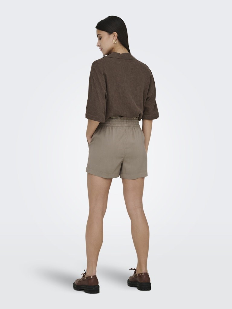 Only Kadın Şort 15364117 Taupe Gray