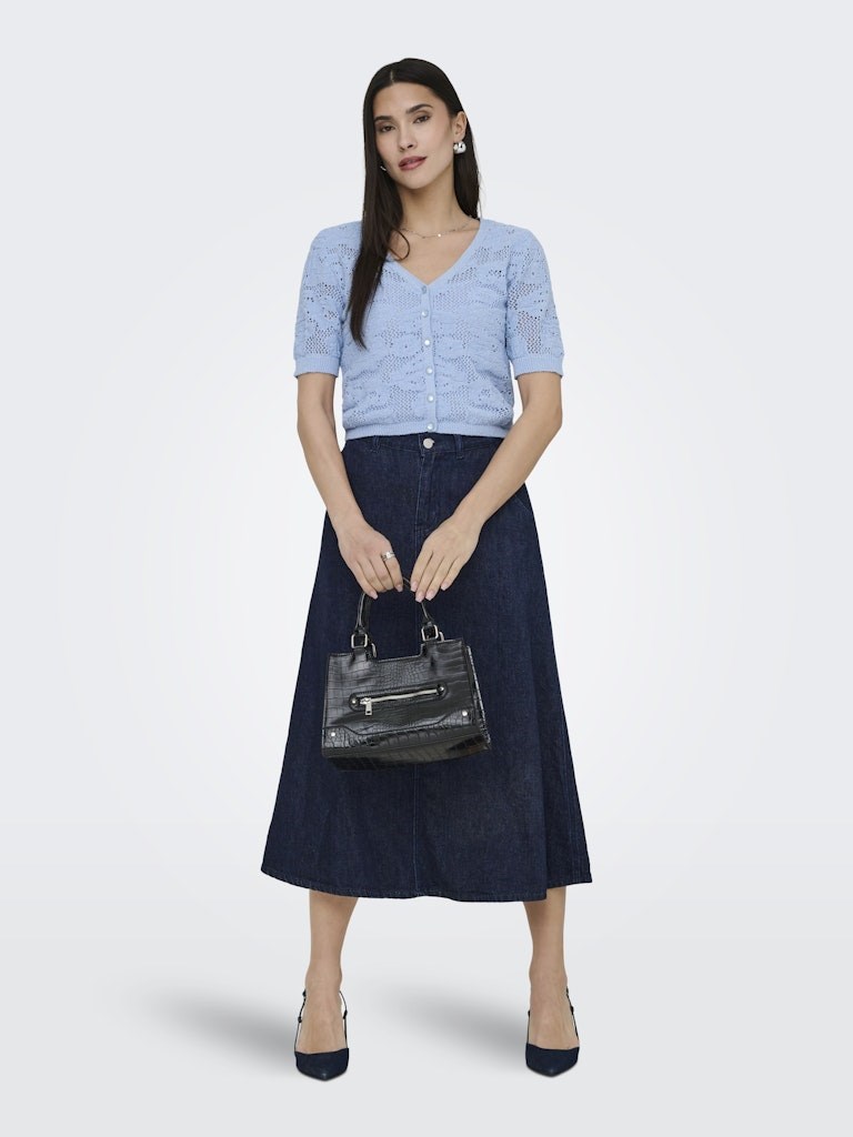 Only Kadın Bluz 15365089 Soft Chambray Melange