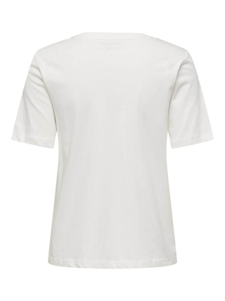 Only Kadın T-Shirt 15368715 Cloud Dancer