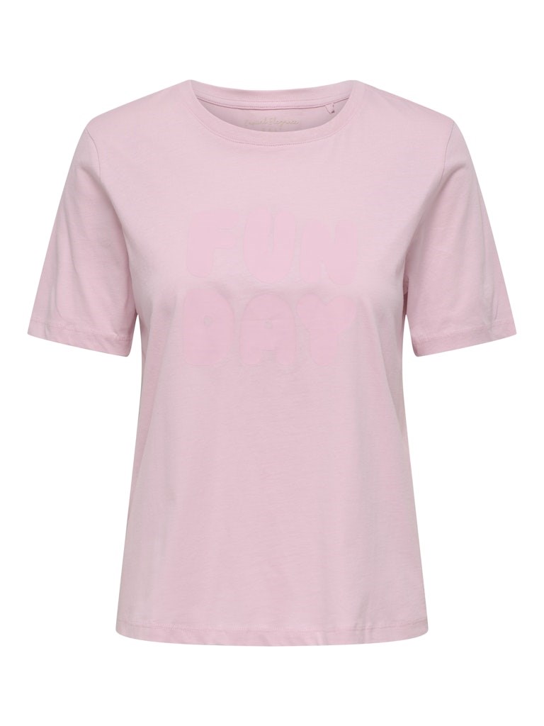 Only Kadın T-Shirt 15368715 Romance Rose