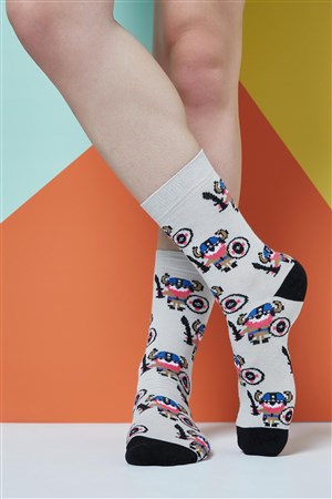 The Socks Company Erkek Çorap 15KDCR103E Çok Renkli