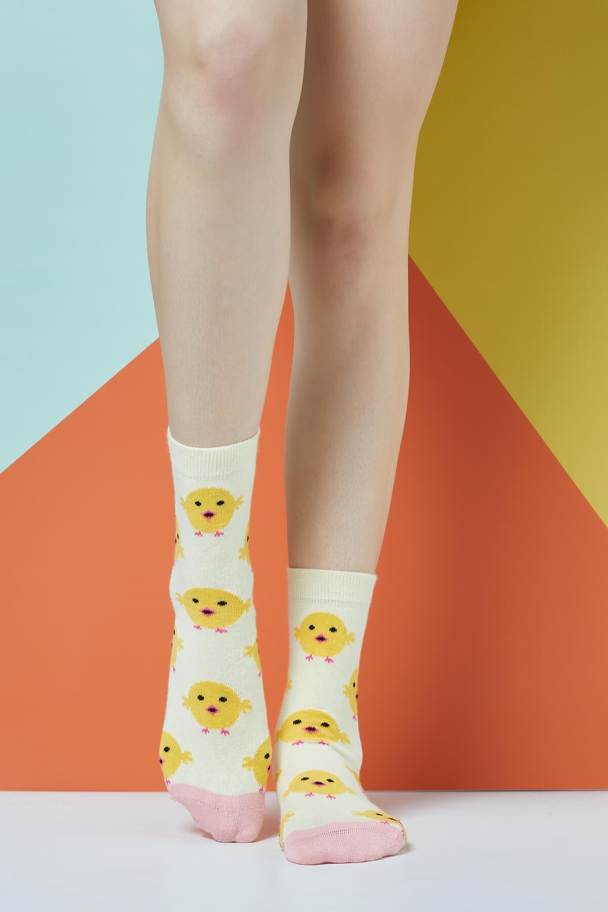 The Socks Company Kadın Çorap 15KDCR761K Çok Renkli