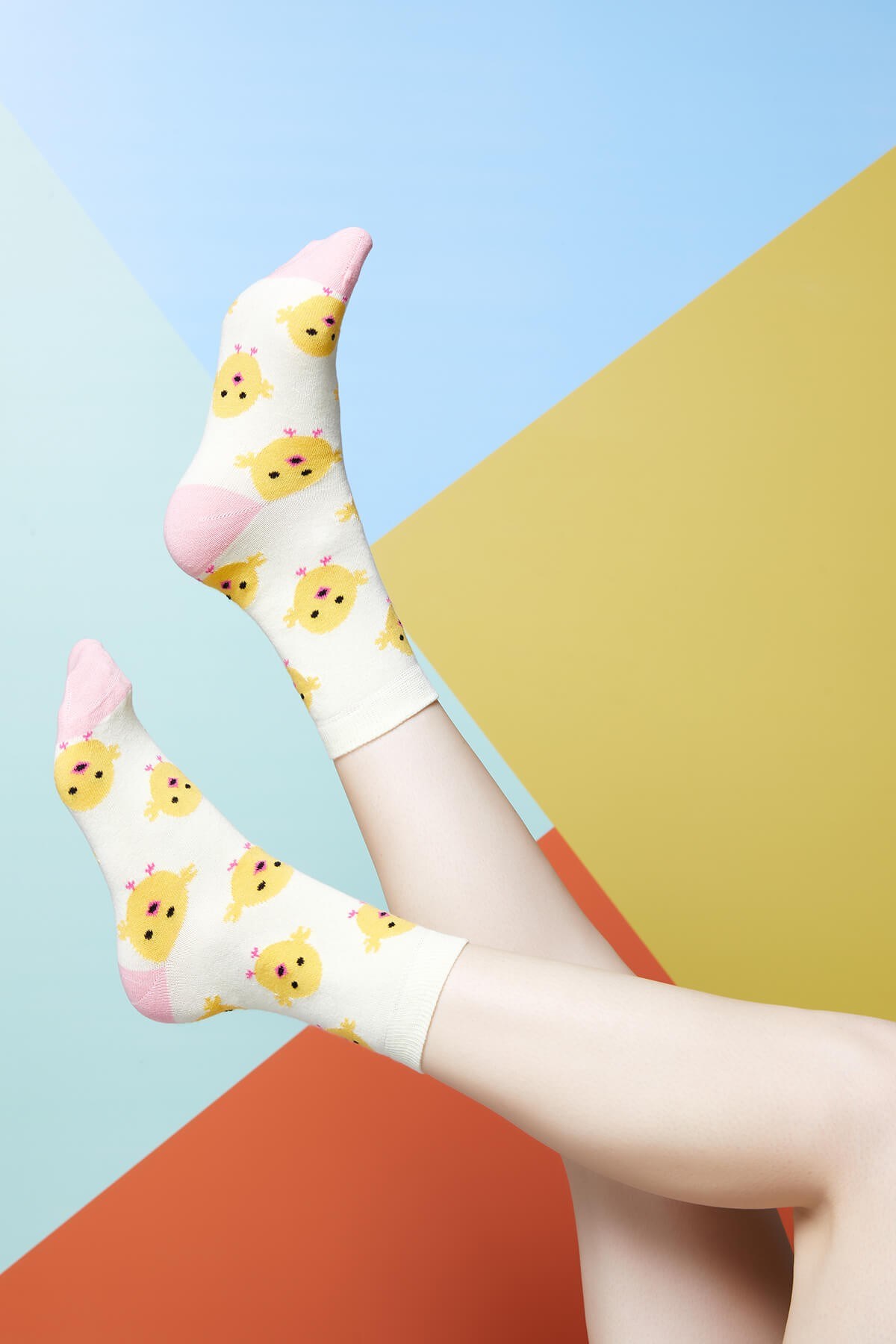 The Socks Company Kadın Çorap 15KDCR761K Çok Renkli