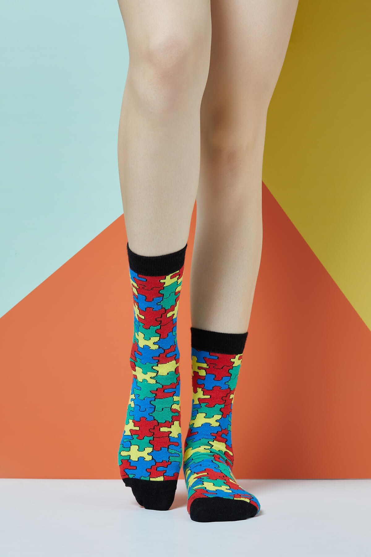 The Socks Company Kadın Çorap 15KDCR773K Çok Renkli