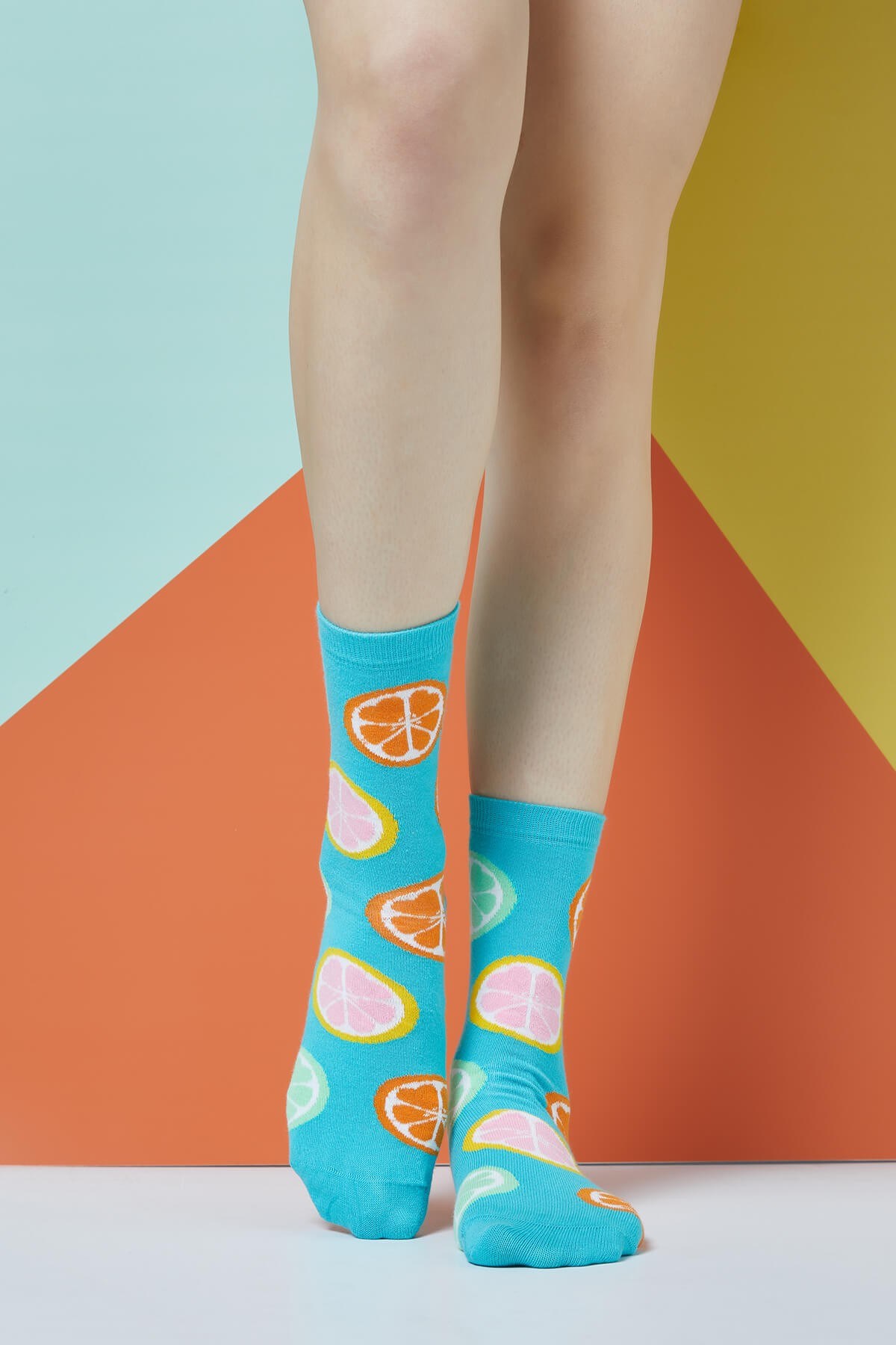 The Socks Company Kadın Çorap 15KDCR781K Çok Renkli