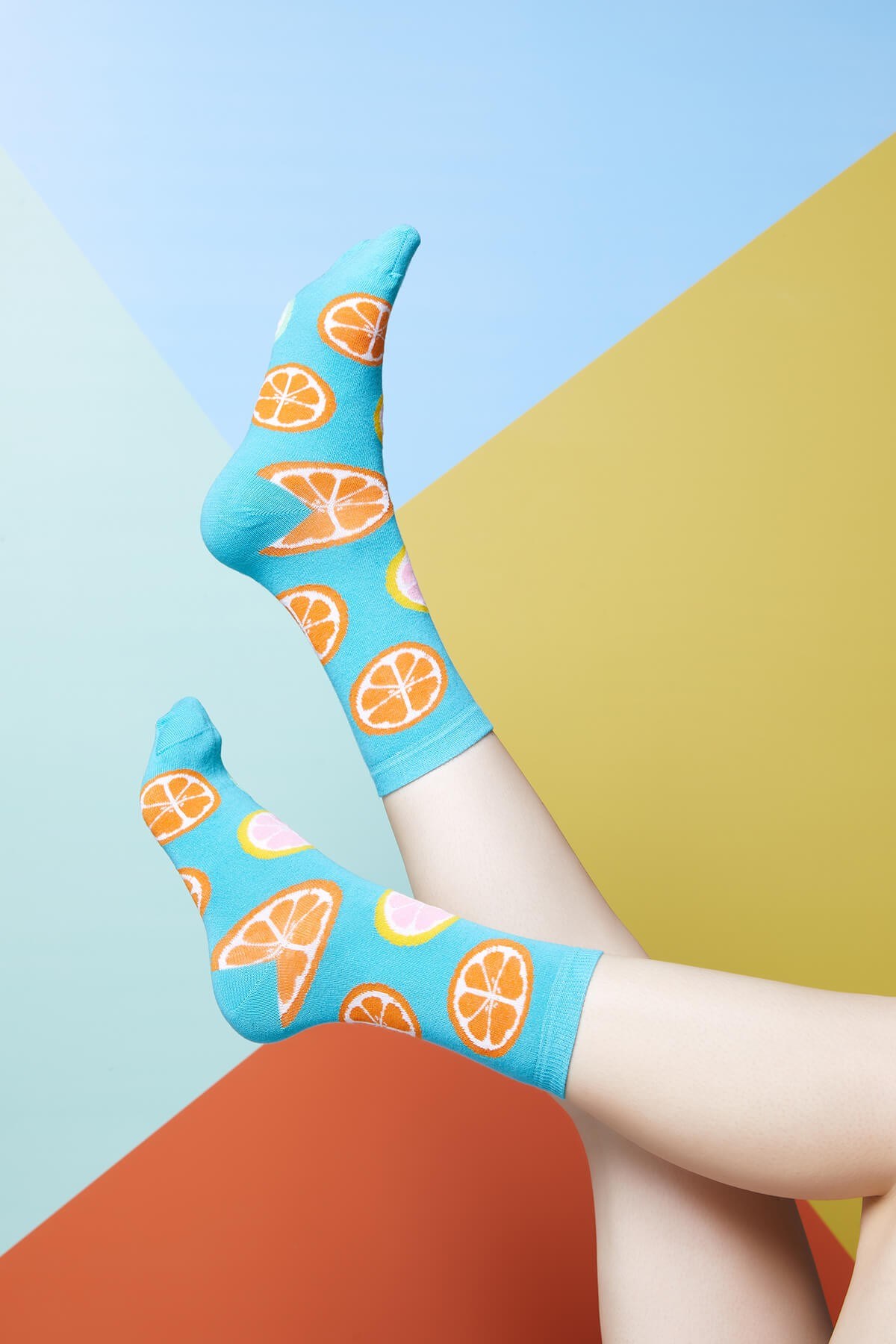 The Socks Company Kadın Çorap 15KDCR781K Çok Renkli