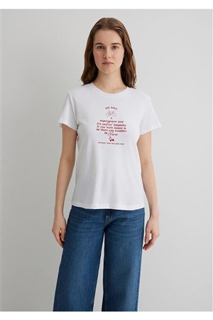 Mavi Jeans Kadın T-Shirt 1613492-620