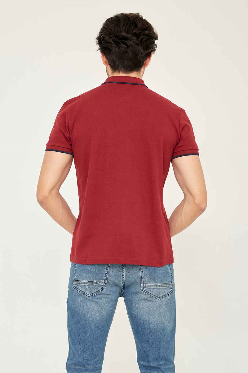 Cazador Erkek T-Shirt 17YC1EK04614 Bordo