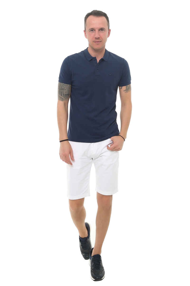 Cazador Erkek T-Shirt 18YC1EK04613 Indıgo