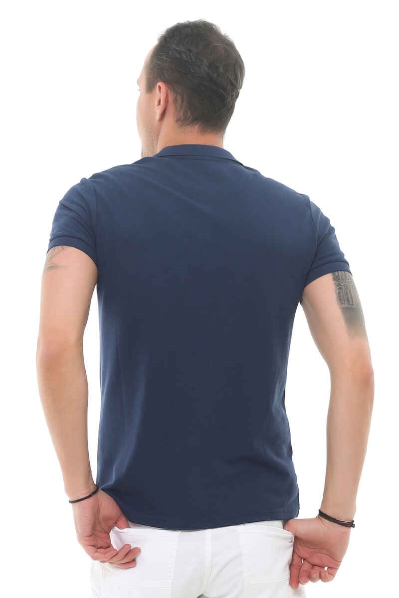 Cazador Erkek T-Shirt 18YC1EK04613 Indıgo